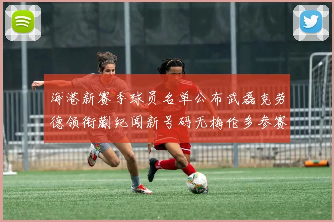 海港新赛季球员名单公布武磊克劳德领衔蒯纪闻新号码无梅伦多参赛